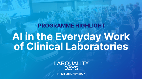 Programme highlight: AI in the everyday work of clinical laboratories