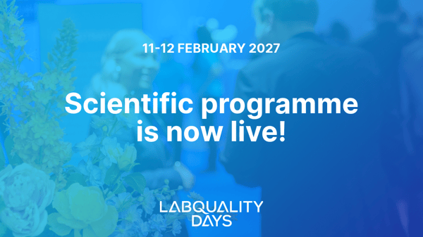 Labquality Days 2027 programme is now live