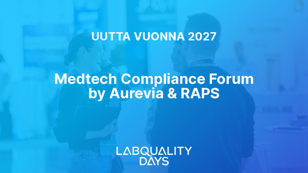 Labquality Days laajentaa terveysteknologian ohjelmaansa yhteistyössä Aurevian ja RAPSin kanssa